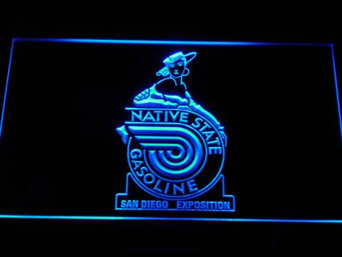 Native State Gasoline LED Neon Sign